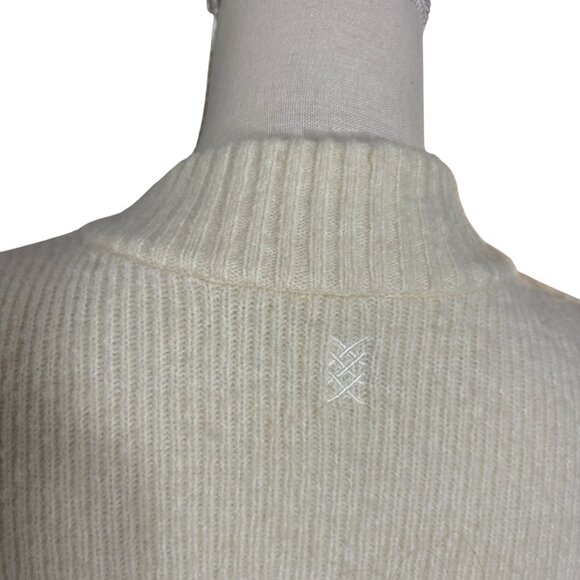 Rhone women's Westside Full Zip Cardigan Sweater size M medium sand stone ivory - Picture 9 of 12